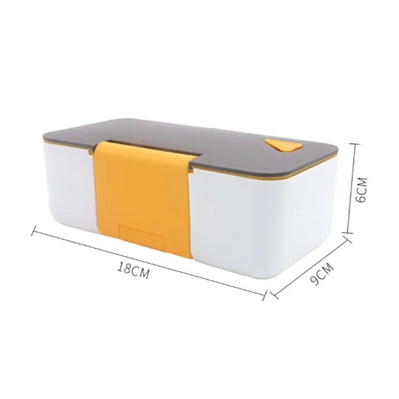 2022 Most Popular New Design Bento Box Airtight Leakproof Heat Resistant Plastic Food Storage Container With Lid