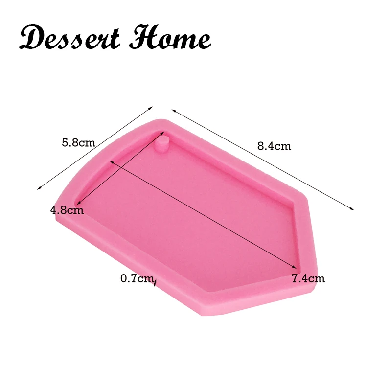 DY0152 Shiny Crayon Keychain Mold DIY Pen Epoxy Resin Silicone Pencil Molds, Chocolate Fondant Sugarcraft Molds DIY Cake