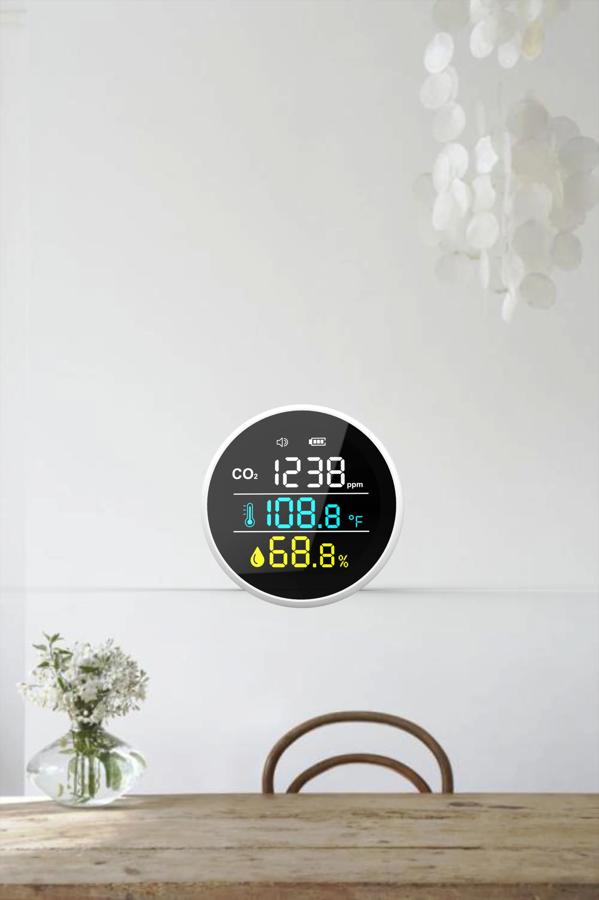 Мини Смарт популярные Крытый инфракрасного (NDIR) Датчик USB зарядка co2 детектор портативный CO2 ppm метр монитор тестера диоксида