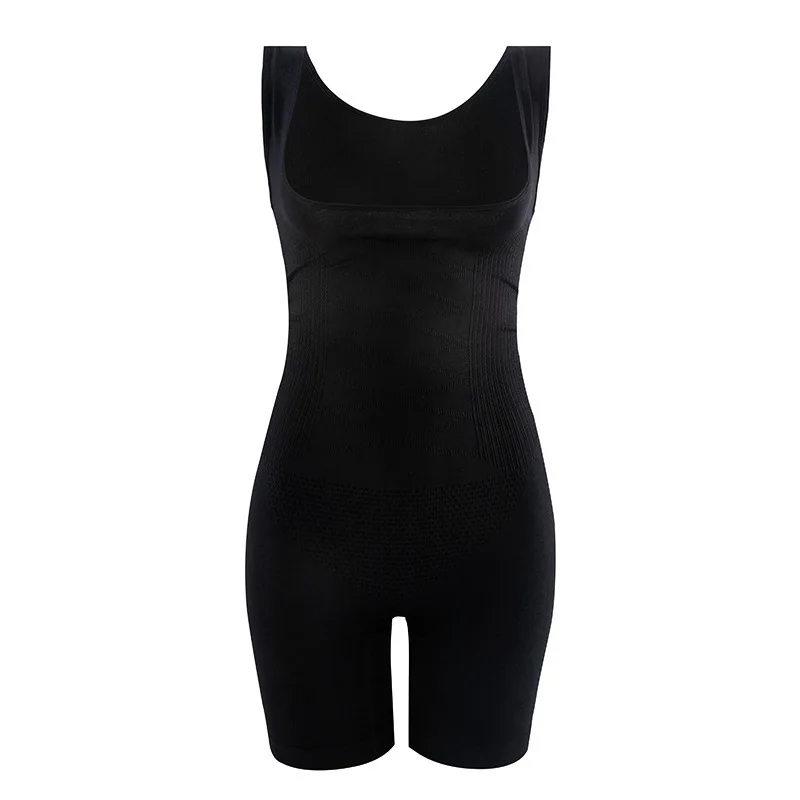 Plus Size Seamless High Waist Tummy Control Panties Bodyshorts Body Shaper Thigh Slimmer Shapewear For Women