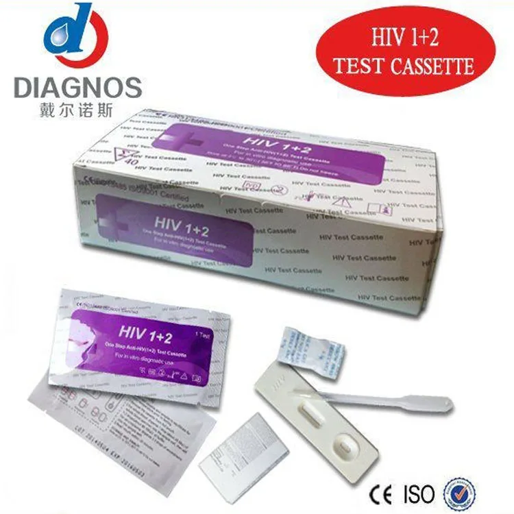  Распродажа! Антитела к ВИЧ типа 1 Тип 2 и субтип O (hiv1.o) быстрый тест (комбинированная кассета)