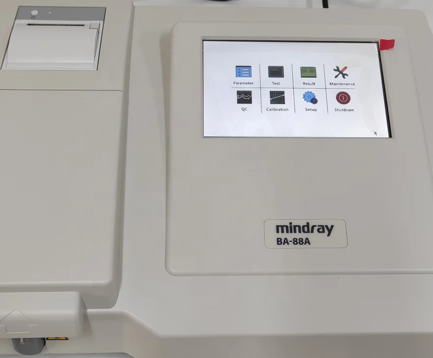 Mindary BA-88A Semi-automatic Chemistry Analyzer Clinical Analytical Instruments