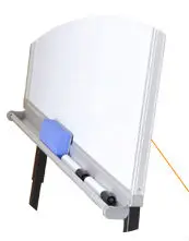 Tripod Magnetic Whiteboard with adjustable flip chart easel