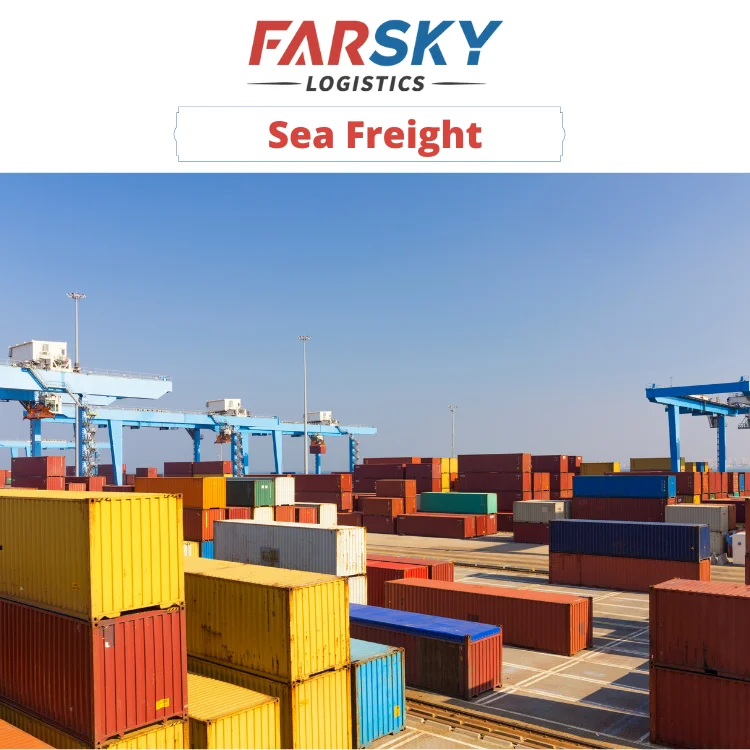 The Lowest Price DDP Sea Shipping Door To Door Large  cargo transportation channel Shipment From China To USA Europe