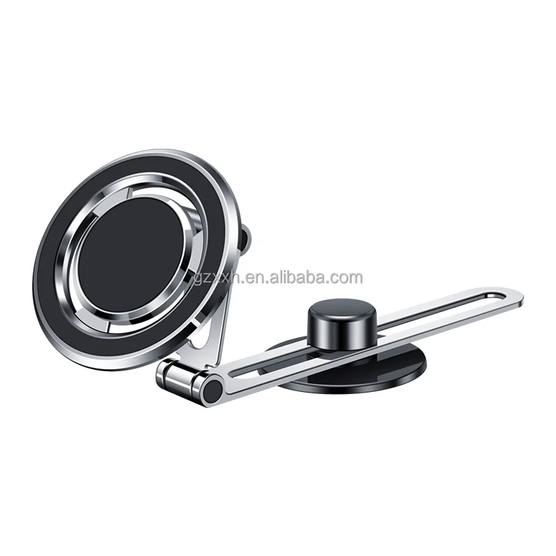 New Magnetic Car Mobile Phone Holder Metal Adjustable Holder Stand Universal Laptop Cell Phone Magnet Car Phone Mount