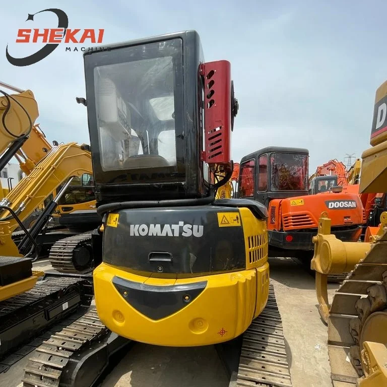 Used miniature excavators old Komatsu PC30MR second-hand compact 3-ton excavator