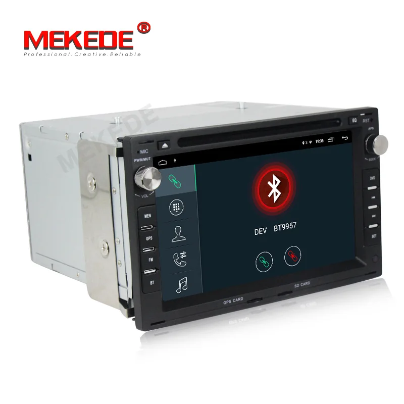 Автомобильный DVD-плеер MEKEDE с четырехъядерным процессором, 7 дюймов, Android 10, 1 Гб + 16 ГБ, CD для VW PASSAT B5, Golf 4, Polo, Bora, Jetta, Sharan, T5, Авторадио 1999-2005, SWC