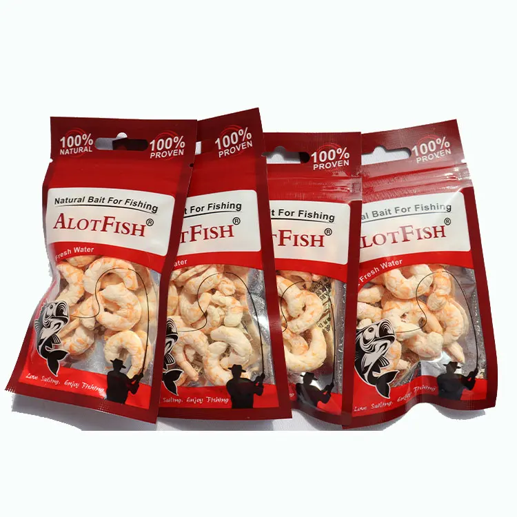 Высокая привлекательная рыболовная приманка сухое мясо креветки лучшая наиболее подходящая для рыбалки
