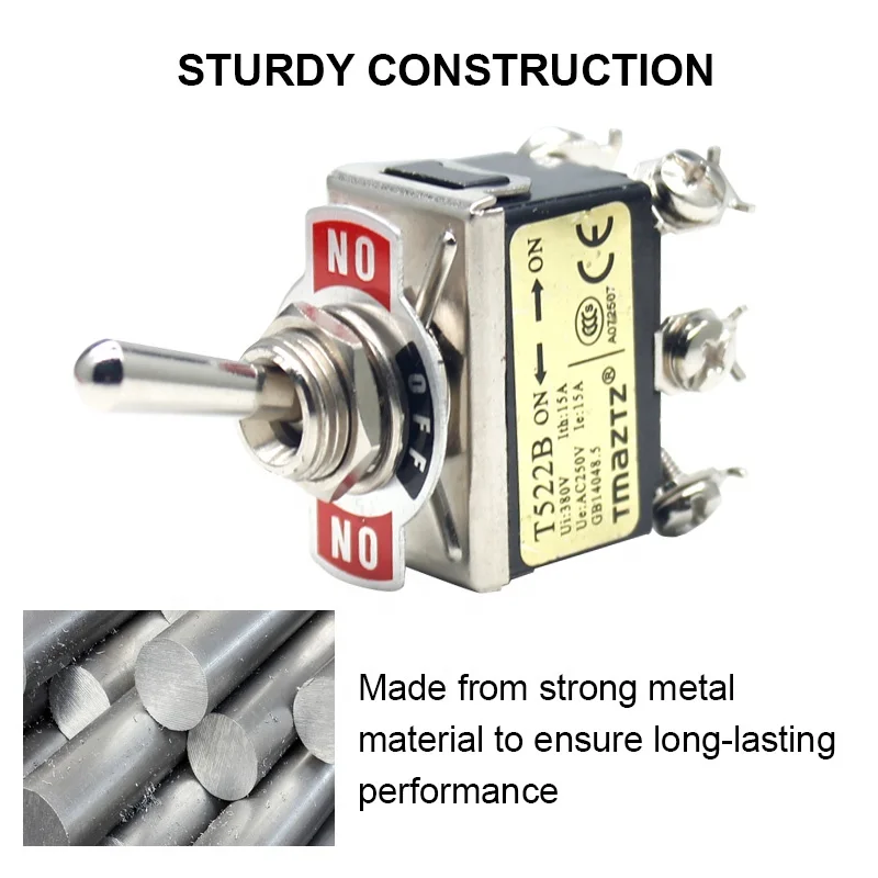 15A 250 dpdt 6 pin-код 3 позиционный переключатель Вкл/Выкл На Мгновенный морской