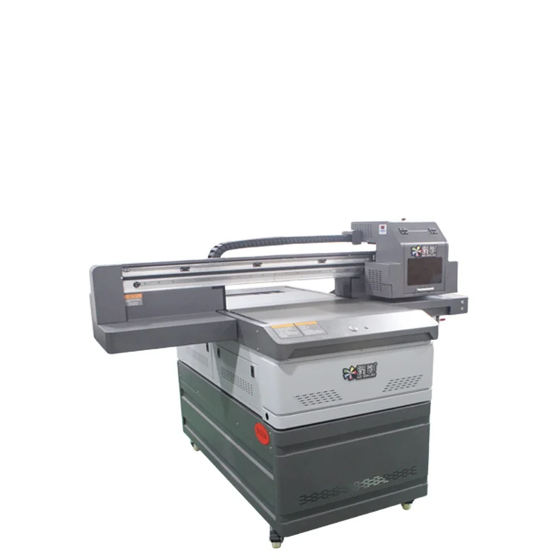 AC-COLOR 6090 Ricoh G5i Small Flatbed UV Printer Machines Inkjet Printers Phone Case Printing Machine Metal Prints 2023