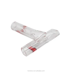 New style glass tip rolling paper tip customize logo filter tip smoking pipe