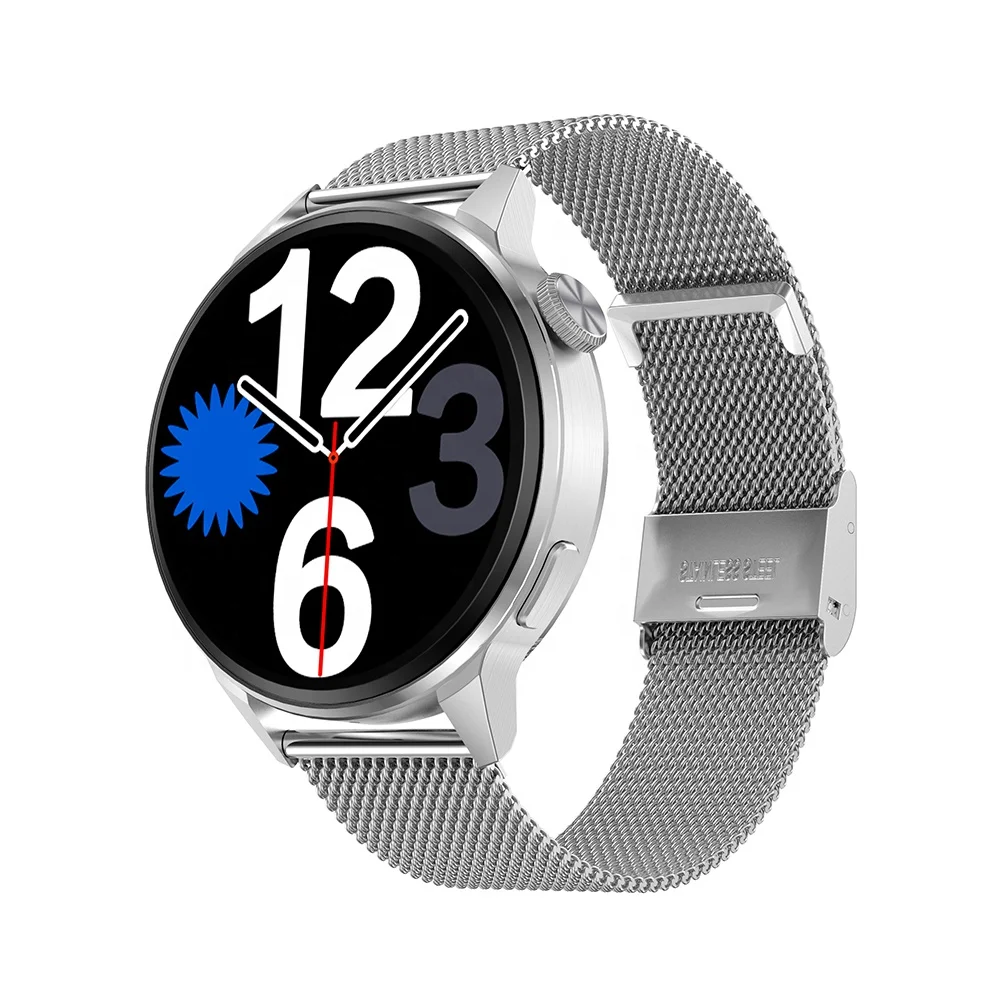 2022 Smart Watch DT4 Plus Smart Watch with NFC BT Call Wireless Charger Rotary Encoder Knob Music Control Heart Rate Smartwatch