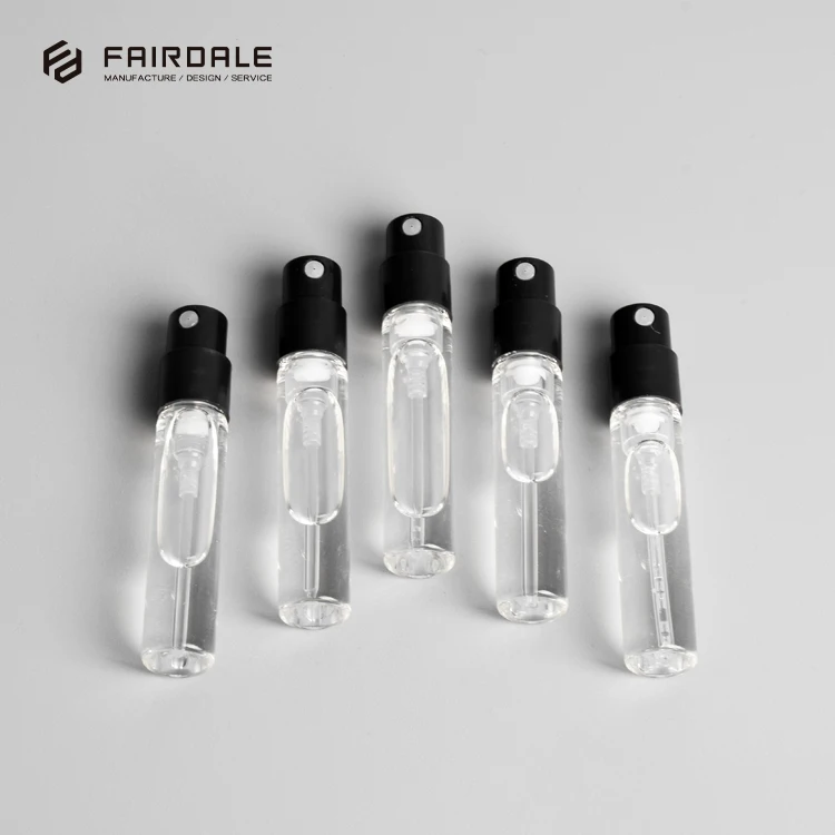 Factory Price 1ml 2ml 3ml 5ml Mini Glass Perfume Vial Sample Tester Bottle Perfume