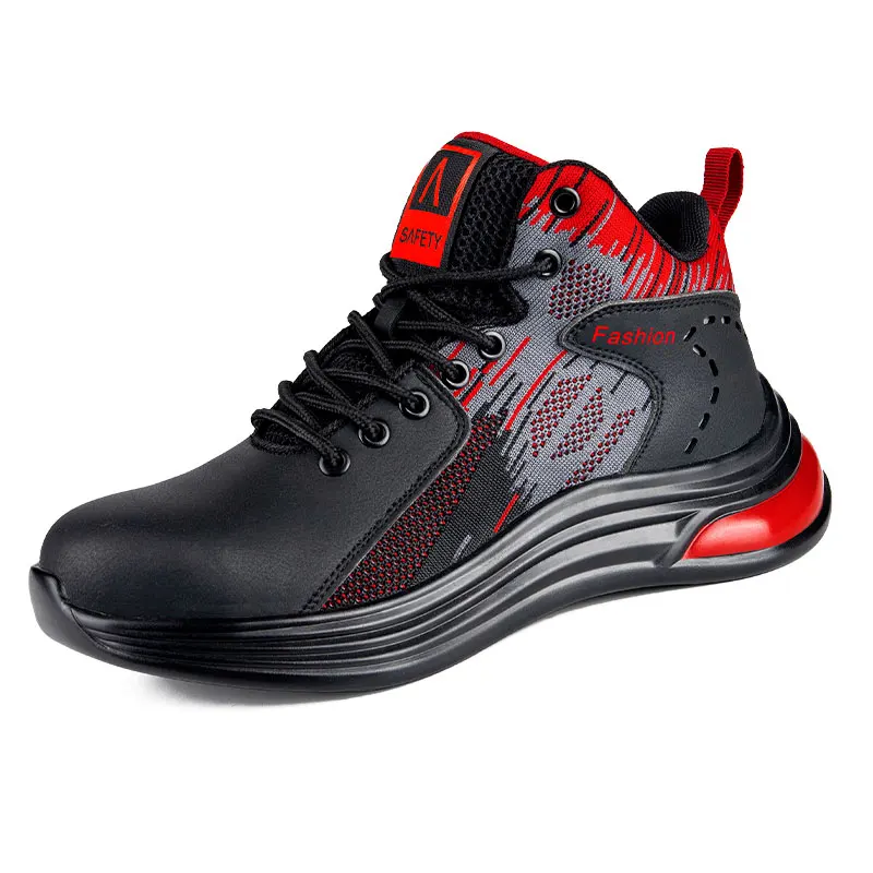 Кроссовки мужские/женские со стальным носком, легкие неразрушаемые, защита от проколов, удобные безопасные Нескользящие кеды