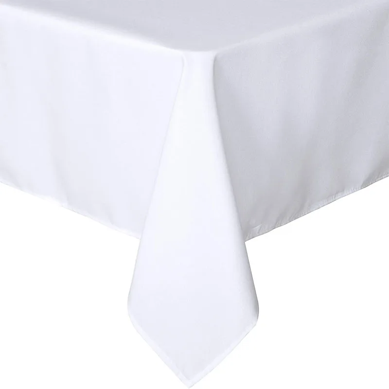 Rectangle Tablecloth Wrinkle Resistant Washable Polyester Table Cloth, Decorative Fabric Table Cover (1600464489794)
