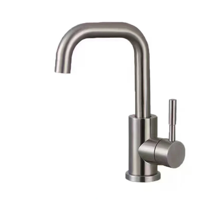 Bathroom Mini Faucet Elbow Pipe Taps  Washroom Bar Basin Rotatable Spout 360 Water Tap