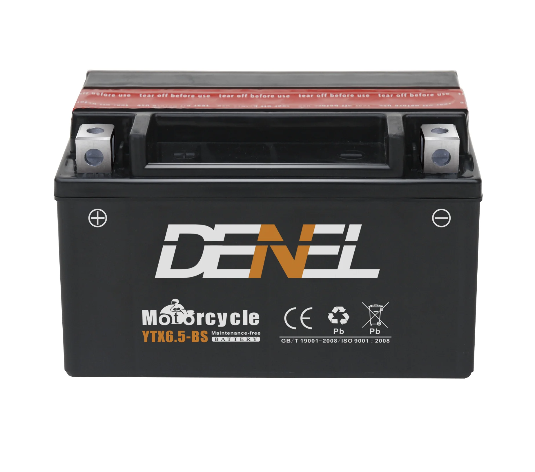 DENEL Китай Оптовая дешевая цена mf superior (YTX6.5-BS) батарея для мотоцикла