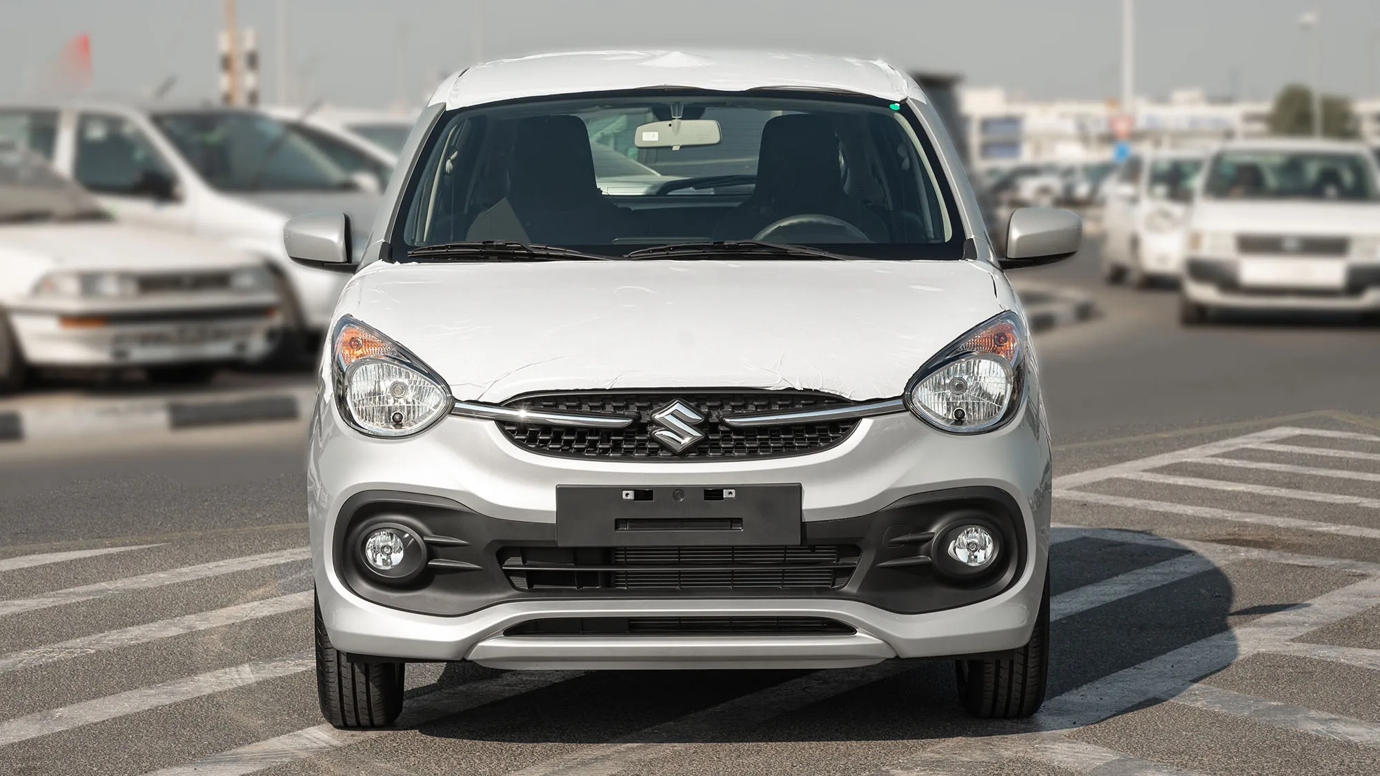No dent Used 2023 SUZUKI CELERIO GL 1.0P AT  SILVER ~8,700 Miles, 1 Owner, 5-Seat Interior, Unmodified