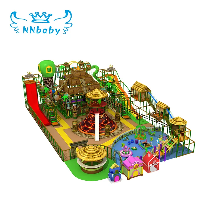 
Nannan cheap kids indoor soft playground gym for toddler softplay indoor slide adventure park maze equipment for children 