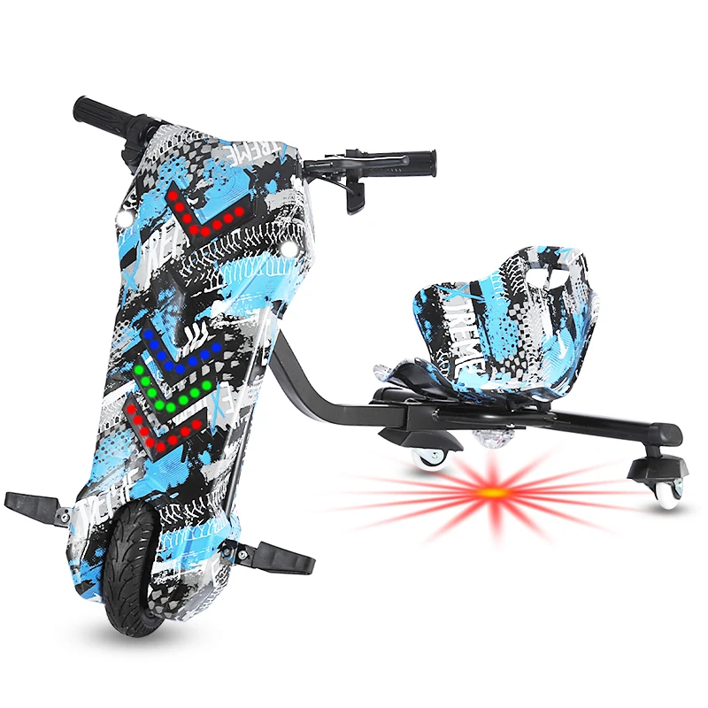 Factory Wholesale Electric Drifting 3 Wheels Scooter Drift Trike Scooter Kids Kick Scooter