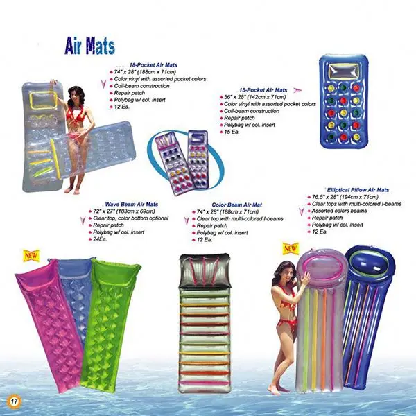 
Inflatable surf mattress inflatable water mattress for swimming 