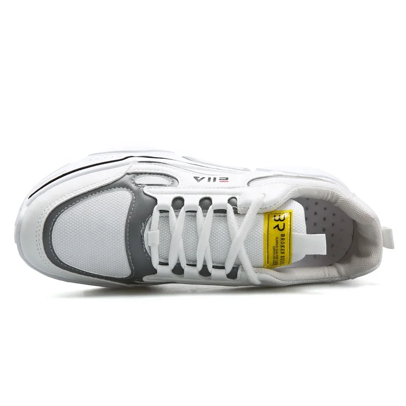 OEM famous non-slip mens low price sport shoe height increasing sneakers