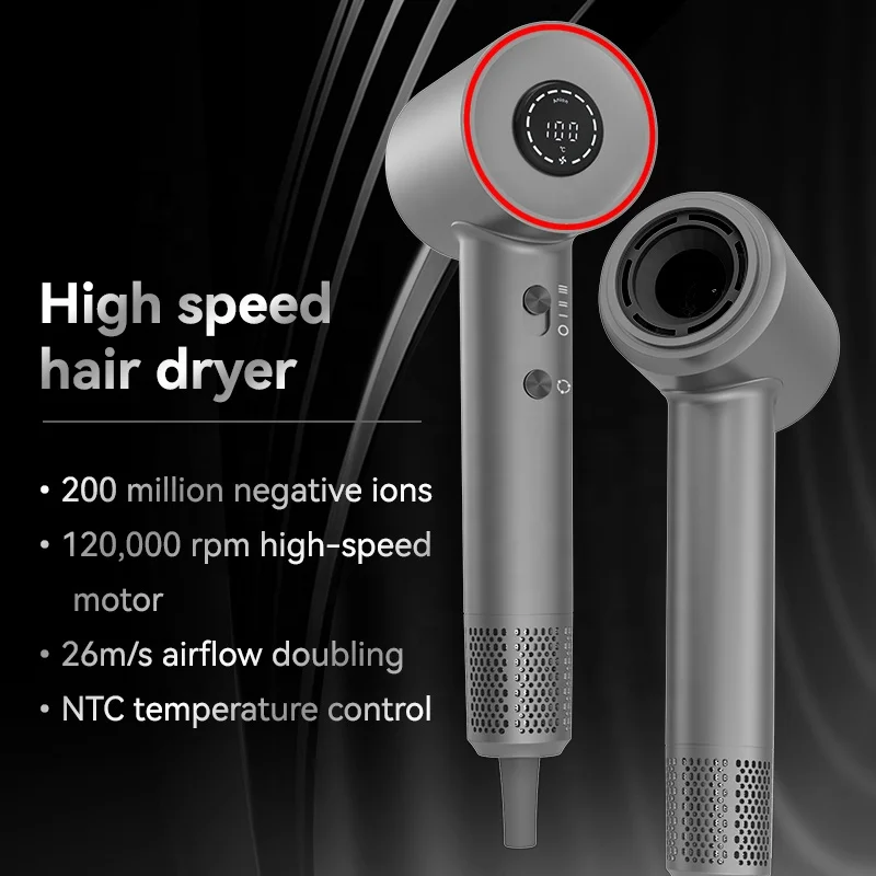 Lescolton High Speed  Sonic Fast Drying Hair Blow Dryer Best professional salon household Hair blower tools