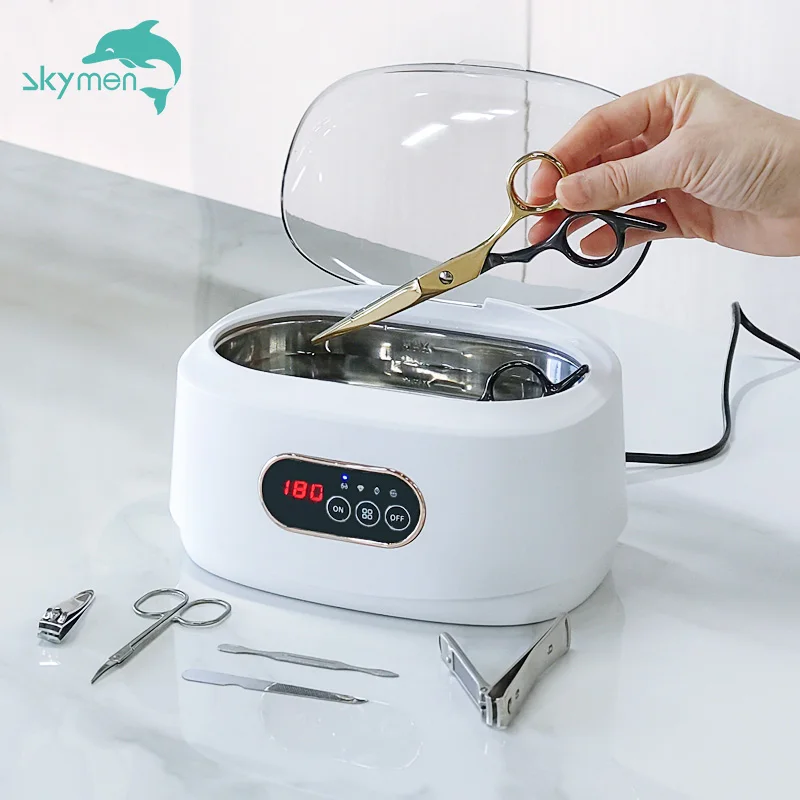 Skymen Portable 35W 660Ml Household Ultrasonic Cleaners Makeup Brushes Cleaner