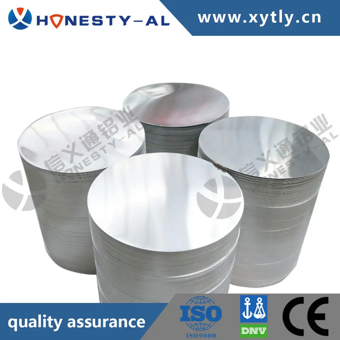 Aluminum Circle 3003 3004 3A21 3104 sheet circle Disk Aluminum round Disc for Pot Kitchen Utensils for Cookware food package