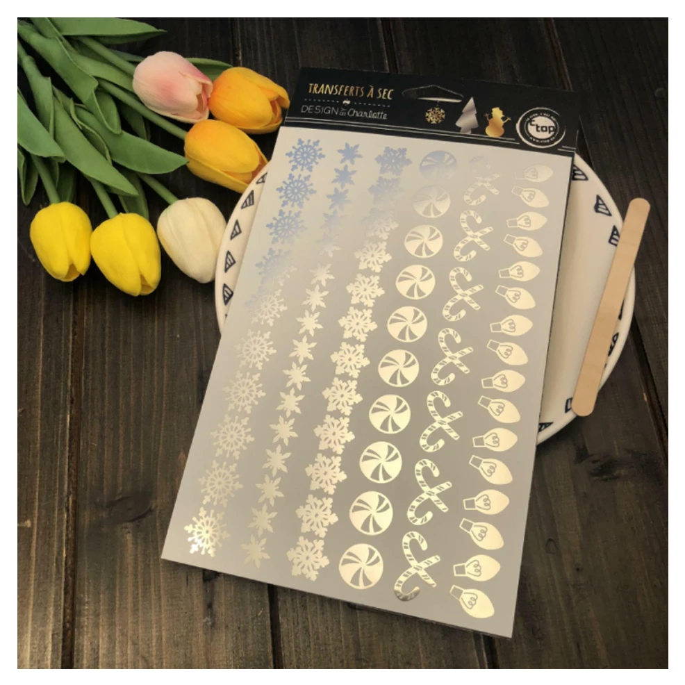 Gold Foil Pvc Colorful Alphabet & Number Sticker