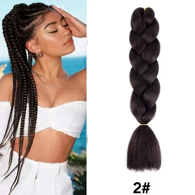 Jumbo Braid Hair For Women Wholesale DIY Hairstyle 24inch 41inch Synthetic crochet jumbo hair braid jumbo braiding hair