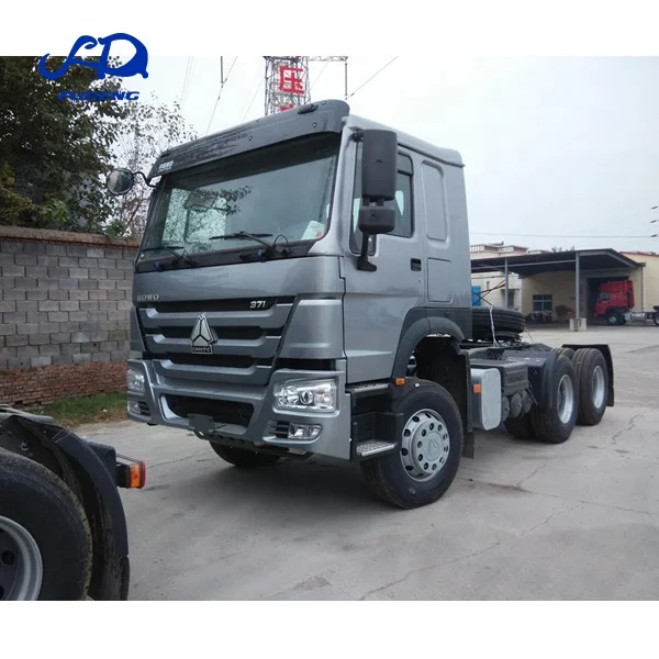 Sinotuck howoa7 horse truck 371 420hp 6x4 heavy duty for Africa road tractor truck for sale