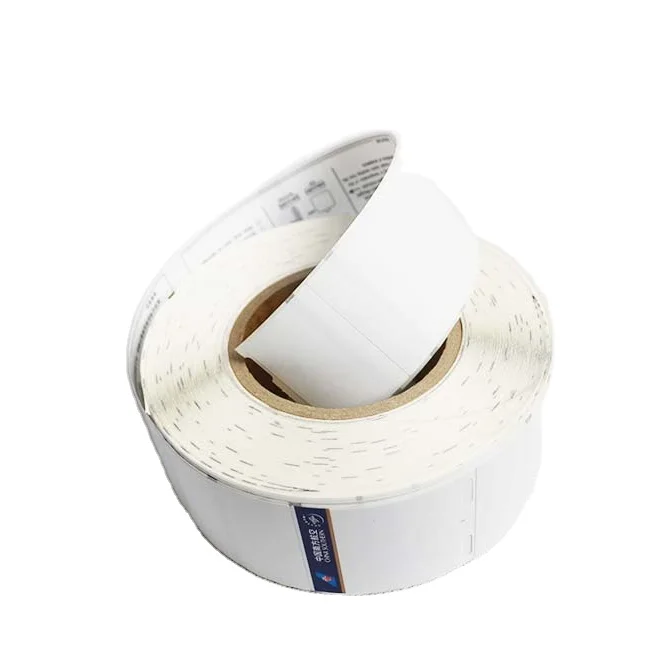 Заводская цена поставка индивидуального логотипа термобумага этикетка билет для багажной бирки.