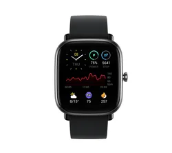 Amazfit GTS 2 мин Smartwatch 5ATM Водонепроницаемость активно-матричные осид дисплеем 70 спортивных режимов кислород в крови сердечный ритм отслеживания для