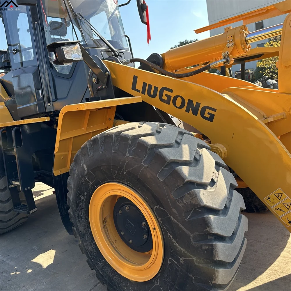retroexcavadora Used loader practical  Liu Gong 6ton wheel loader 856h 860h ZL50CN 862h good condition for sale cheap price