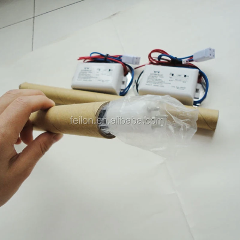 Accept customization 12V/24V uv ballast can with 4 pin connector and led indicator light