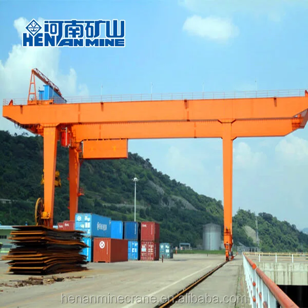 50 / 10 Ton Lifting Container RMG Rail Mounted Container Gantry Crane