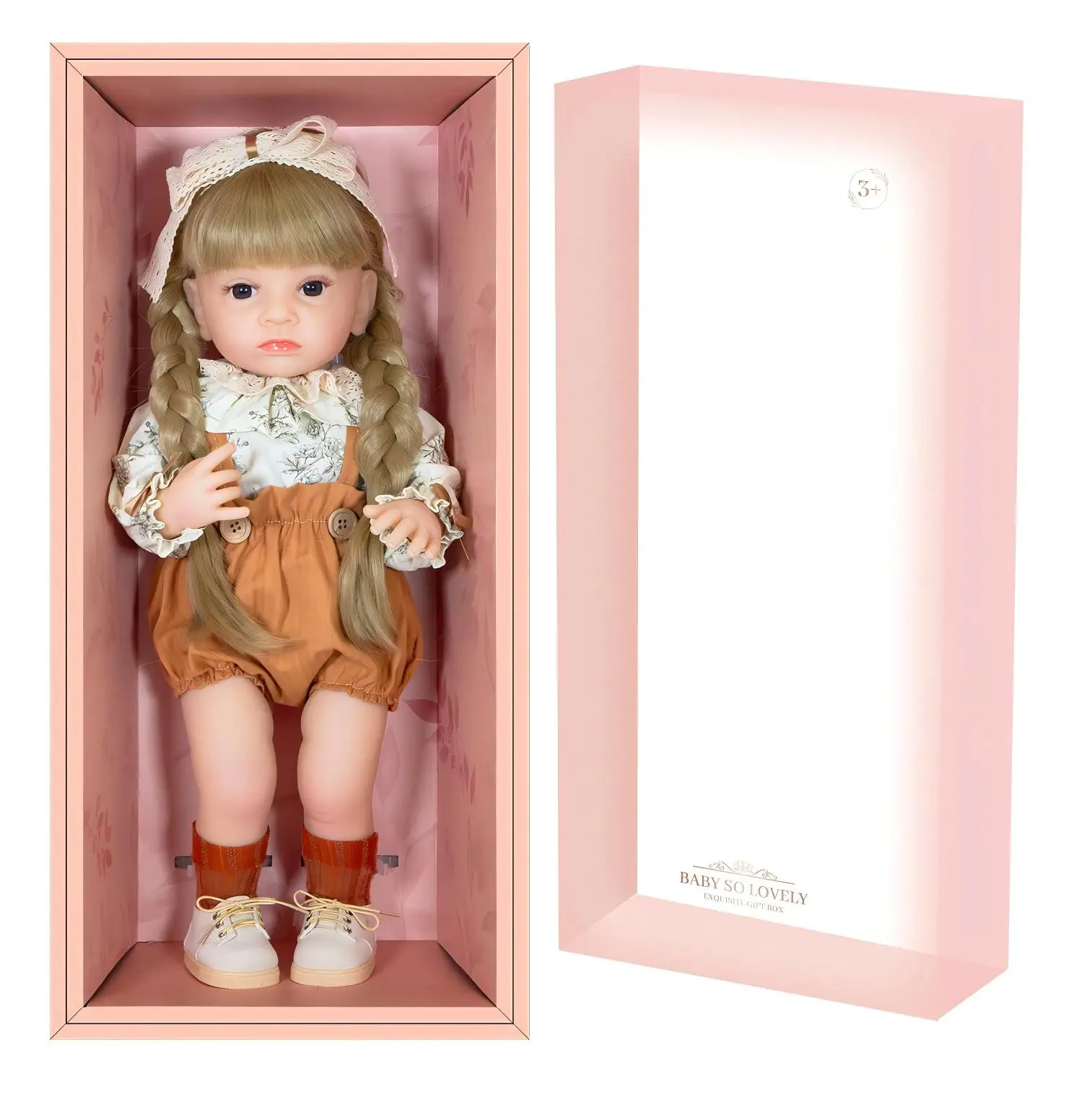 Realistic Hot Selling Baby Girl Reborn Baby Doll  Cheap Vinyl Reborn Doll Similar To Human Doll