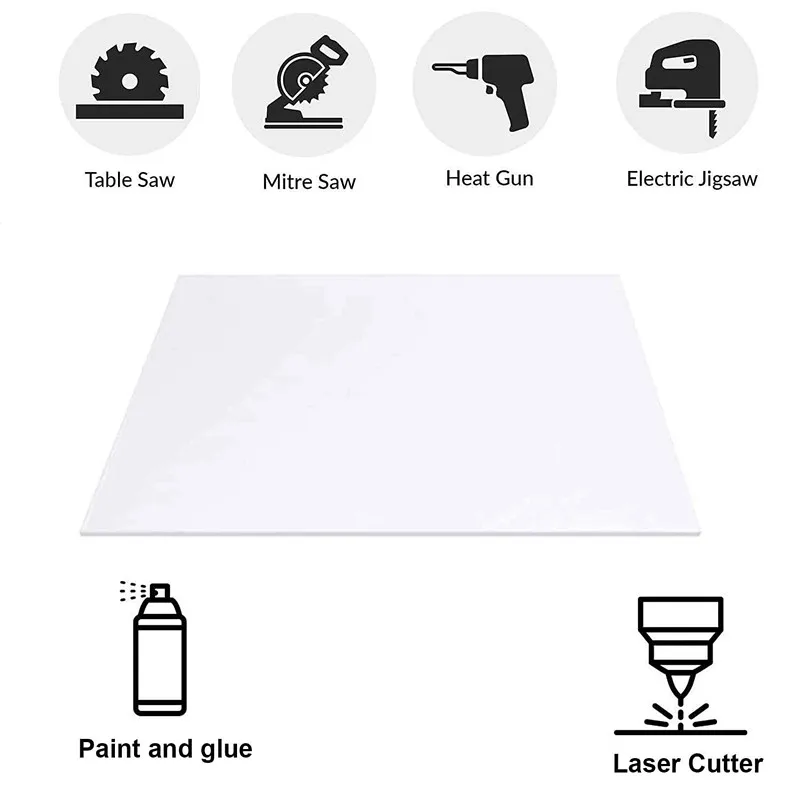 Wholesale customized size 2 mm 3 mm Clear pet sheet transparent acrylic plastic plexiglass sheet