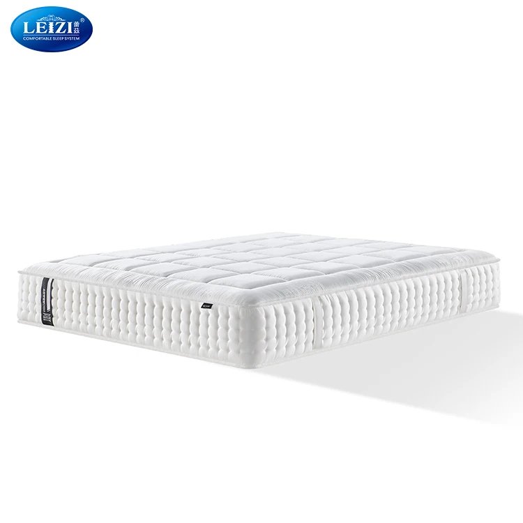 Modern 5 star hotel bed pocket coil spring import latex cool gel memory foam mattress