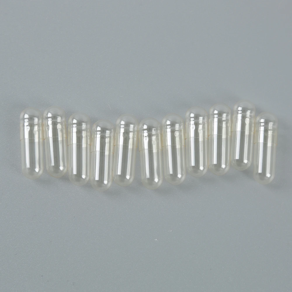 hypromellose(HPMC) vegetable capsule shell size 00 0 transparent plant vegetarian empty capsules for Veggie