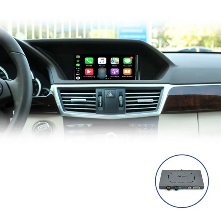 Беспроводной автомобиль для Apple Carplay Android автоматическая модернизация 2007-2011 Mercedes W204 W212 NTG4.0 A B C E GLK GLA ML SLK Class