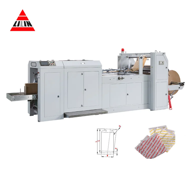 paper bag making machine price for  flat  bottom