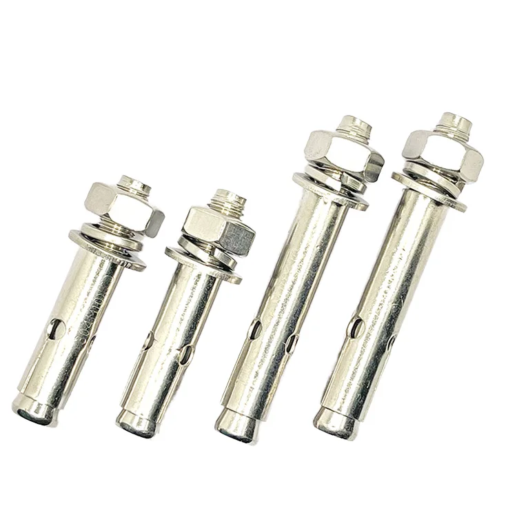 Hollow Wall  Fasteners Elevator Bolt Type M6 M8 M10 Stainless Steel SS304 316 Door Frame Fixing Concrete Expansion Anchor Screws