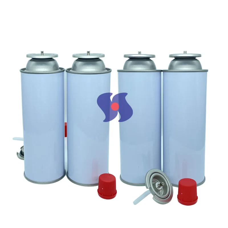 Wholesale Customized Size Printing Empty Aerosol Can Paint Spray Can butane gas canister and gas can