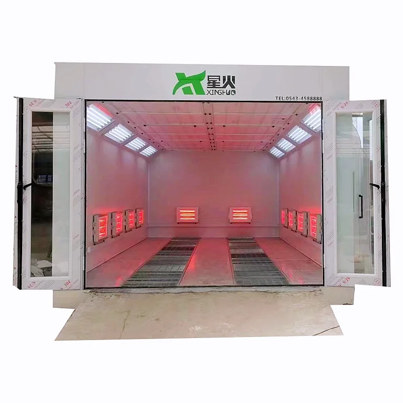 Full Down Draft Container Spray Booth Automatic Spray Tan Booth