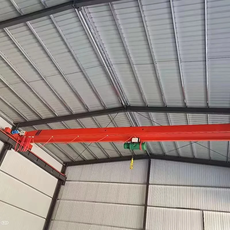 Factory direct sale electric single girder bridge crane 8 tons 10 tons LDA type single girder crane