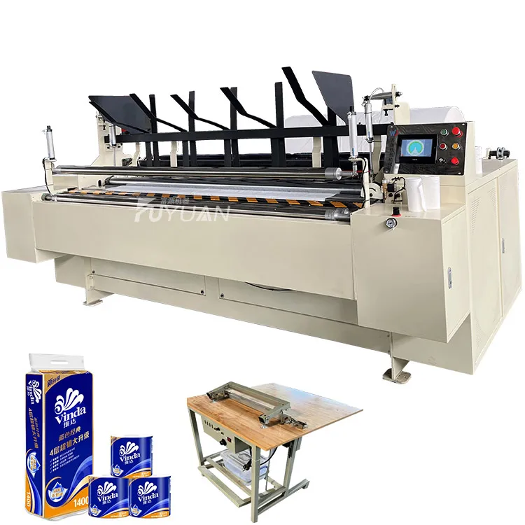 mini Automatic small toilet paper roll making machine