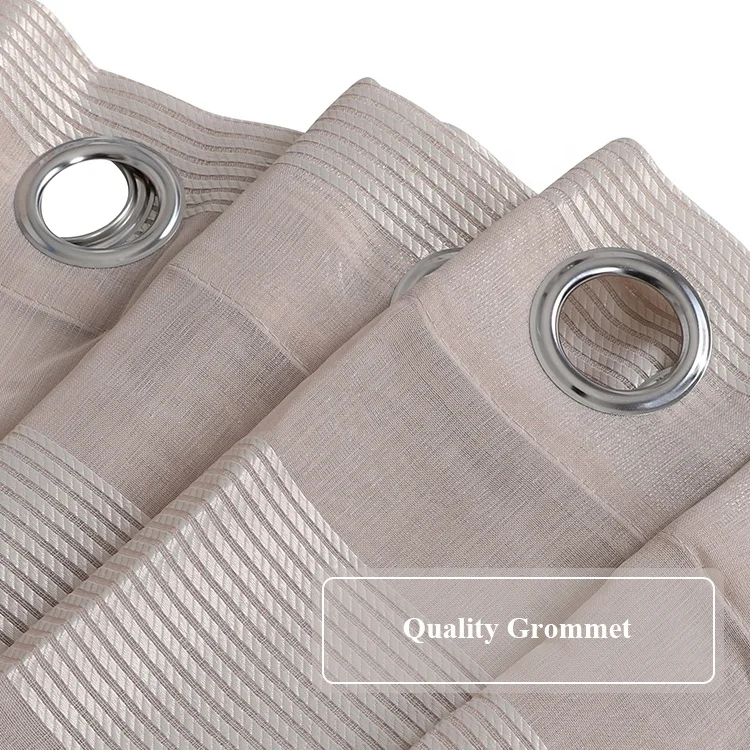 
Wholesale High Quality Home Fashion Door Curtain Living Room Sheer Window Curtain 