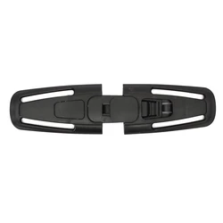 Nylon Black Baby Harness Chest Clip Children Car Safety Seat Strap Belt Lock Buckle